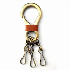 MARKEY Carabiner Keychain CK-6 Antique Gold