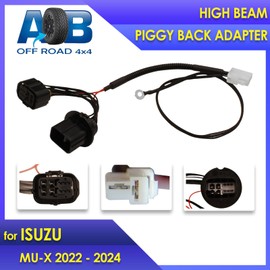 High Beam Piggy Back Adapter for Isuzu MU-X 2022~2024 LED Headlight