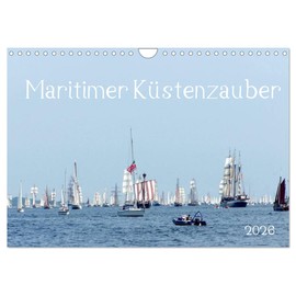 Maritimer Küstenzauber (Wandkalender 2026 DIN A4 quer), CALVENDO Monatskalender
