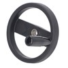 Hand Wheel 16mm Center Hole 160mm Outer Diameter with Revolving