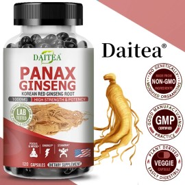 Korean Red Ginseng Extract - Supports vitality and energy, boosts immunity