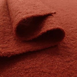 Oeko-Tex® Walkloden Polaris skin-friendly and warming per metre (terracotta)