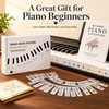 Silicone Piano Keyboard Note Labels for Beginners – Reusable Removable