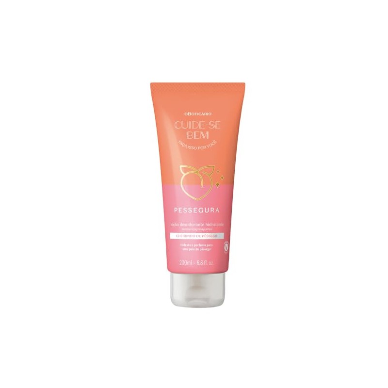 Oboticario Cuideseben Body Lotion PES Peach; oBoticario CUIDE-SE BEM LOCAO