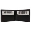 Piel Cabrera National Police Honor Badge Wallet Black Black, black,