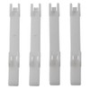 VHEUHZ Screw-On Hinges - Door Hinges Pack of 4 Nylon