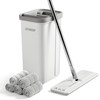 JOYMOOP Mop and Bucket with Wringer Set, Hands Free Flat
