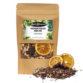 Drink Botanicals Ireland | Premium Mulled Wine Spices Kit | Gluhwein Spice | 100% Natural | No Sugar | Makes 3 Litres Of Wine | 2.46 Ounces | 70 Grams | Includes Muslin Bag | Christmas Spiced Hot Wine