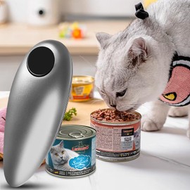 Electric Can Opener, One-touch Automatic Can opener, Automatic Can Opener Hands Free and Smooth Edge Kitchen Gadget Can Openers for Seniors with Arthritis