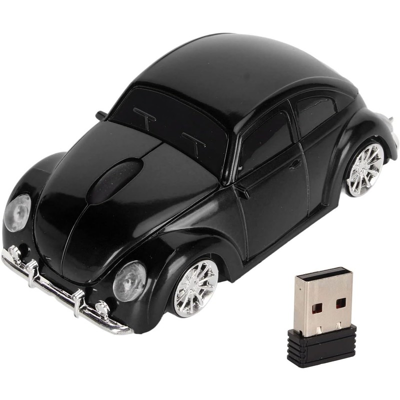 Jectse Ratón de Coche, 1600 dpi 2,4 GHz, Ratón Inalámbrico