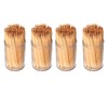 Invero® 600 x Pack of Party Bamboo Wooden Cocktail Sticks