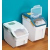 Mairuker 2 Pack Large Flour Storage Container 50 lb Airtight