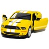 Kinsmart 5" 2007 Ford Shelby GT500 with Stripes 1:38 Scale
