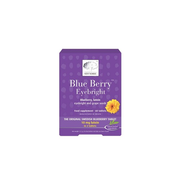 New Nordic Blue Berry 60 Tablets