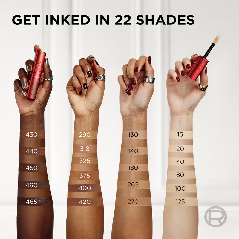 L'Oreal Paris Infallible Skin Ink 2-in-1 Foundation Concealer Hybrid Face