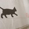 SunnyDayFabric Noren Stitch Cat Approx. Width 33.5 inches (85 cm)