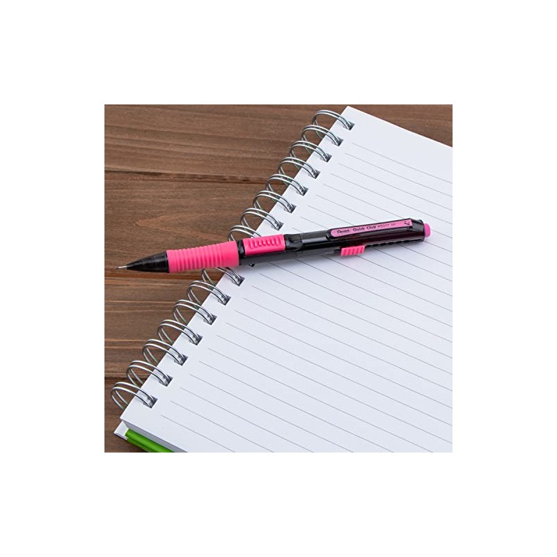 Pentel Quick Click Pop - Portaminas, Surtido con gomas de