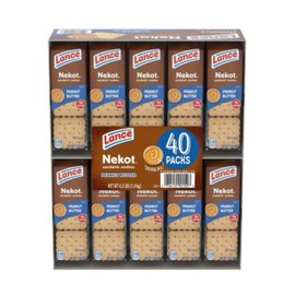 Lance Nekot Peanut Butter Sandwich Cookies (1.75 oz., 40 packs) (2 packs of 20)