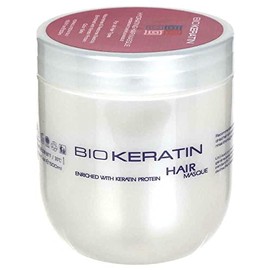Bio Keratin - Hydrating Hair Masque 16.9 Fl.Oz (500ml). Nourishes & Restores Elasticity Hair.