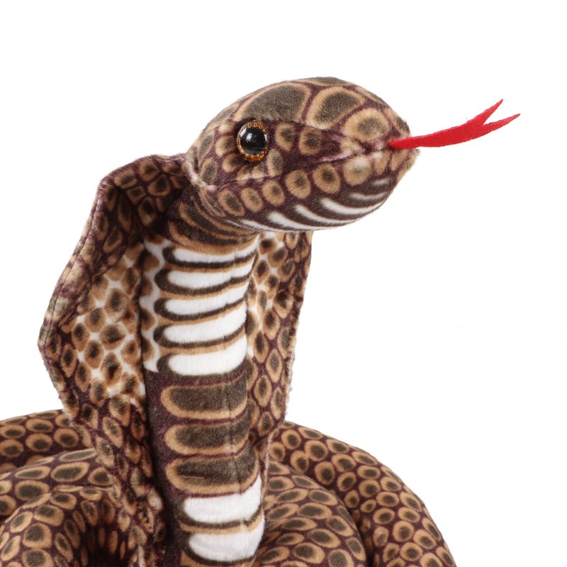 Plush Snake Doll Soft Comfortable Sleeping Pillow Plush Stuffed Snake