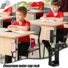 12 Pcs Water Bottle Holder Anti-Spill 360° Rotating for Desk