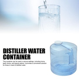 Peakloong Premium 4L Water Distiller Container for Home, Dental Care& Beauty Treatments–Countertop Compatible Design