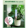 MYMULIKE 12 Packs Self Watering Planter Drip, Automatic Drip Irrigation