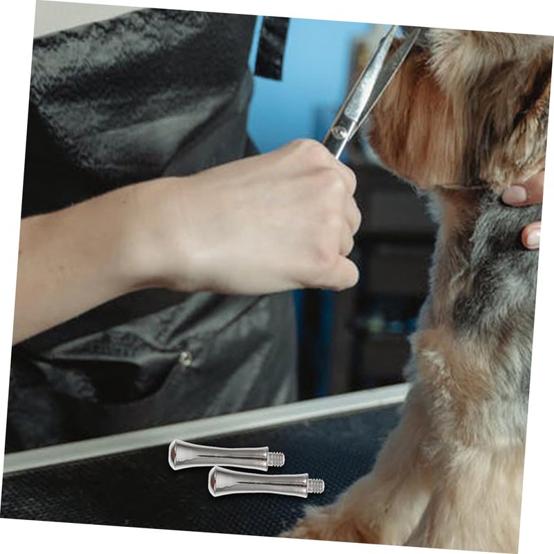 WOONEKY 20Pcs Shear Replacement Finger Rest for Hairdressing Scissors Ergonomic