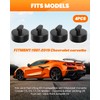 Seppicsa 4 Pcs Rubber Jack Pads Compatible with Corvette C5