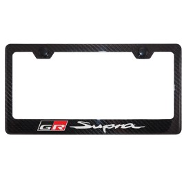 MVP Toyota GR Supra Carbon Fiber License Plate Frame