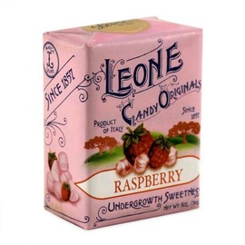 Pastiglie Leone Lampone (Raspberry Pastilles), 1 ounce