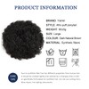 YAMEL Afro Puff Drawstring Ponytail Large Bun Extensions Brown #4
