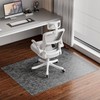 Delamu Office Chair Mat for Hardwood Floor, Non-Slip PVC Woven