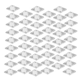 VICASKY 50pcs Small Flatback Zircon Nail Charms Set Colorful Ultra-Shiny Rhinestones for Nail Art Decorative Gems for Acrylic and Gel