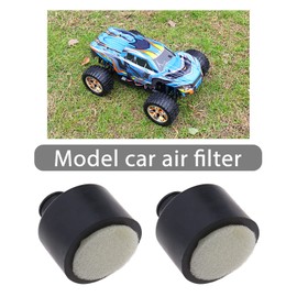 VGOL 2 Pieces RC Car Air Filter Compatible with HSP 02028 or Other 1/10 RC Cars Model Car Air Filter Remote Control Model Vehicle Accessories