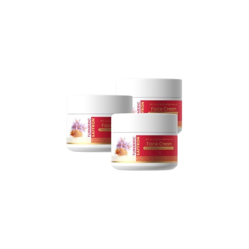 Turmeric Saffron Facial Moisturizer for Women, for All Skin Types