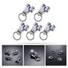 Uonlytech Curtain Wheels Curtain Quiet Wheel Metal Curtain Roll Curtain