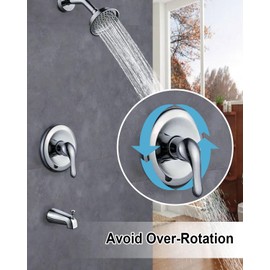 2 Pack Stop Tube Replace 96987 Fit for Moen Posi-Temp 1 Handle Tub/Shower Faucet Valve Cartridge, Temperature Limit Stop Kit Chrome