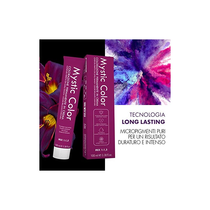 Mystic Colour Permanent Cream Dye with Argan Oil and Marigold