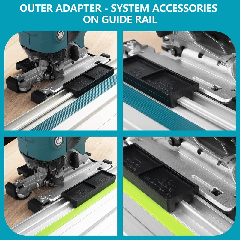 Jigsaw Adapter for Makita & Festool Guide Rails 18v Max