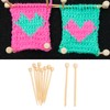 Yarn Holder Easy Installation Stable Structure Rotatable Wooden Yarn Ball