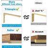 OVOV Heavy Duty Brackets 6inch Set of 4 Wall Mount