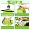 PIRXXIY Portable Hand Wash Bag with Retractable Clothesline: manual washing