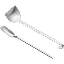 Yoshikawa EATOCO Saji Long Handle Spoon & Saji Long Handle Scoop Spoon 7041575