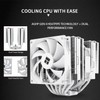 Thermalright Peerless Assassin 140 White CPU Air Cooler, 6 Heat