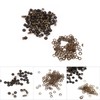 100 Pcs Eyelet Tool Set, 6mm Eyelet Set, Bronze Metal