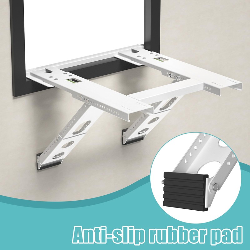 Retbtnm Air Conditioner Support Bracket, Adjustable Window Air Conditioner Bracket,