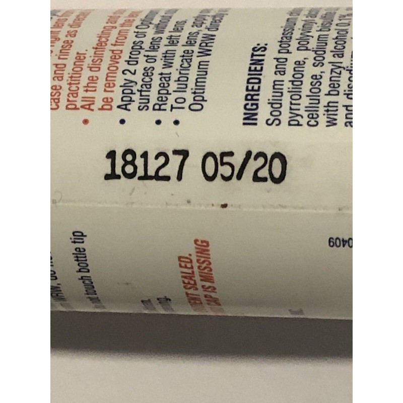 Optimum (1) Optimum Lobob WRW Wetting and Rewetting Drop .33