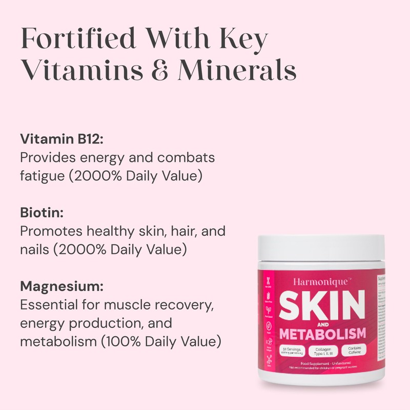 Harmonique 3-in-1 Collagen Mix with Types I, II, III, V,