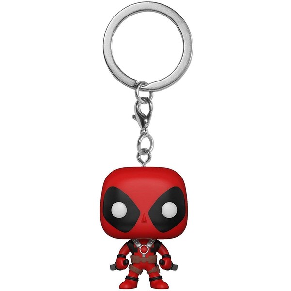 Funko Pop! Keychain: Deadpool Playtime - Deadpool with Sword, Multicolor